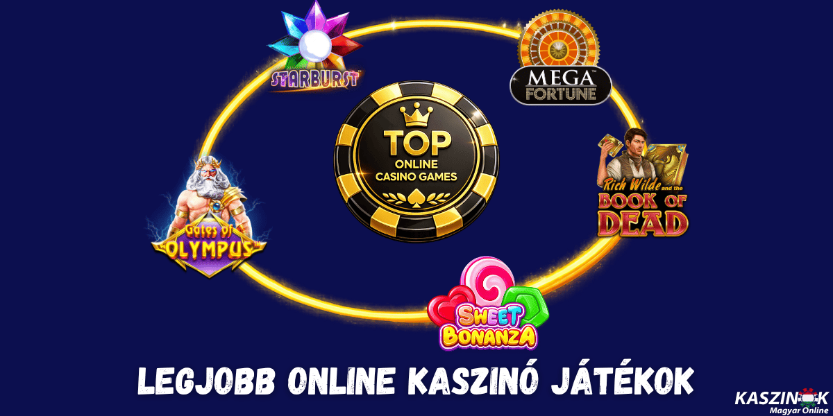 Legjobb Magyar Online Kaszinók 2026 - Fedezd Fel a Legjobb Lehetőségeket!